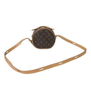Louis Vuitton Monogram Boite Chapeau Souple Shoulder Bag brown tan leather
